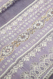 Rich Embroidered Pure Viscose Royal Purple Unstitched Suit Set