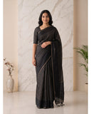 Nallini Pattu Sona Chandi Semi Tussar Saree Geetha Creation