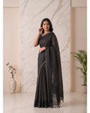 Nallini Pattu Sona Chandi Semi Tussar Saree Geetha Creation