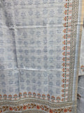 Soft Blue Ready To Wear Silk kurta Set Geetha Creation