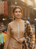 Royal Mustard Ready to Wear Silk Kurta Set Geetha Creation