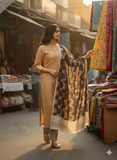 Royal Mustard Ready to Wear Silk Kurta Set Geetha Creation