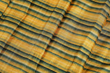 Bright Stripes Chapa Handloom Tussar Saree C1