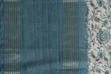 Luxuriously Rich Blue - Handloom Chapa 2 piece Set